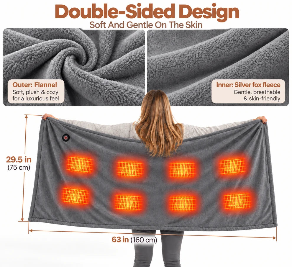 MySnuggy™ Heated Blanket Hoodie