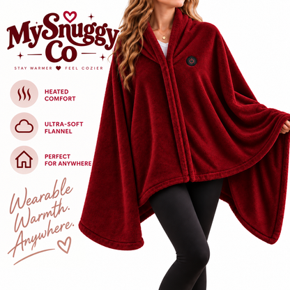 MySnuggy™ Heated Blanket Hoodie